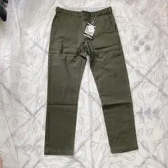Ｍ メンズ チノパン オリーブ ストレッチ Ｗ８２ Ｌ７２