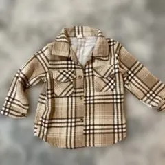 SHEIN チェック柄　ジャケット　18-24M