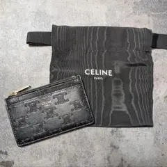 セリーヌ　ジップ付きカードホルダー トリオンフ