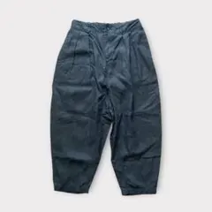 YARRA リネンパンツ　黒ブラック　フリーサイズ