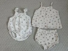 H&M ロンパース　セットアップ　夏　2点セット