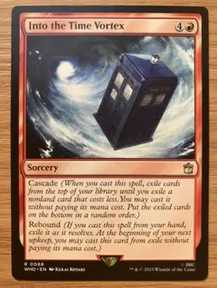 MTG タイム・ボルテックスの中へ 英語版 1枚（ドクター・フー）