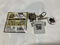 シークレット優勝ロゴフェイス＆ユニフォームアクリルキーホルダー前川右京
