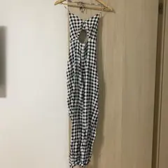 ZARA ギンガムチェック オールインワン XSサイズのサムネイル