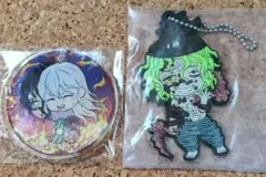 鬼滅の刃／一番くじ　アクリルチャーム＆ラバーマスコットセット【妓夫太郎＆堕姫】