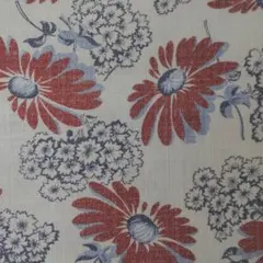 和風花柄（レッド）【 50cm 】