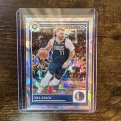 Luka Doncic Hoops Cracked Ice Prizm Card