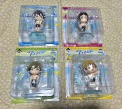 free! 一番くじ　きゅんキャラフィギュア　七瀬遙　橘真琴　松岡凛　葉月渚