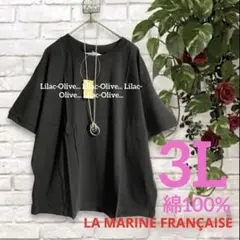 7750新品⭐️3L＊LA MARINE FRANÇAISE綿100%上質Tシャツのサムネイル