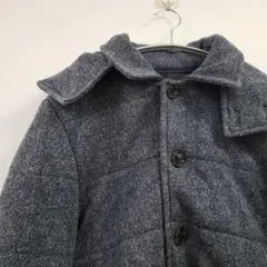 【COMME CA ISM】コムサイズム 中綿コート フード付き