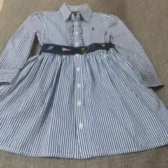 Polo Ralph Lauren ストライプワンピース 110/56