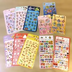 ディズニーシール まとめ売り ウォーターシール ぷくぷくシール ブロックシール