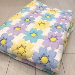 韓国イブル　花柄　キルティング　綿布団　プレイマット　マルチカバー
