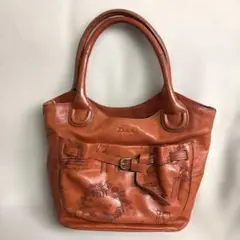 PRINCESS TORAYA DAKOTA ブラウンレザー ハンドバッグ PRINCESS TORAYA DAKOTA ブラウンレザー ハンドバッグ - メルカリ
