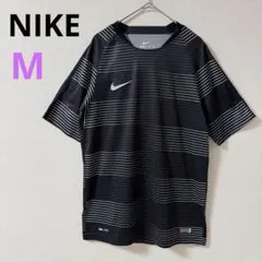 【ナイキ】Nike トレーニングシャツ　ドライフィット　メッシュ　ブラックM