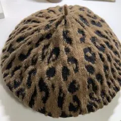 CA4LA カシラ レオパード ベレー帽