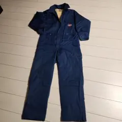 AUTO-BI ネイビーオーバーオール Lサイズ 防寒つなぎ