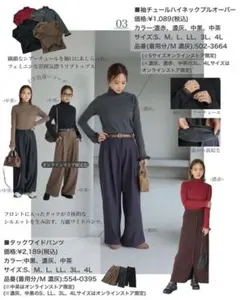 袖チュール　ハイネックプルオーバー　Mサイズ　mysa closet しまむら