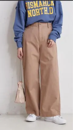 チャオパニックティピー、チノパンツ、ベージュ、MEDIUM