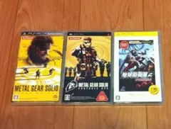PSP メタルギアソリッド ポータブルオプス ピースウォーカー 地球防衛軍2