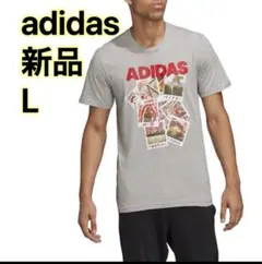 アディダス (adidas) DOODLE PHOTOS 半袖機能T Lサイズ