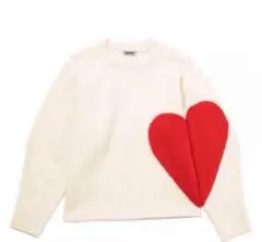 今だけの！！大特価　NKNITハートスウェット NKNIT スウェット ハート pullover キッズサイズ - メルカリ
