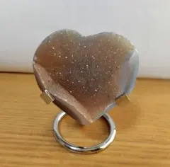 シュガードゥルジー　ジオード♡カーネリアン【瑪瑙】　ハート型