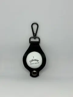 ゴルフボールケース★ティー&マーカーホルダー同時購入お勧め★ゴルフボールポーチ黒