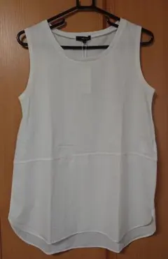 【新品】COMME CA ISM ホワイト タンクトップ