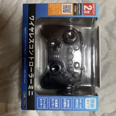 ブラック ワイヤレス コントローラー ターボ機能付き