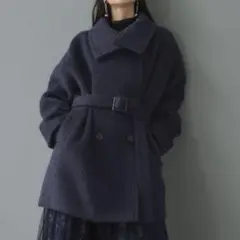 値下げ❇️【極美品】HARE ハレ シャギー スタンド ブルゾン 2way 大きめ