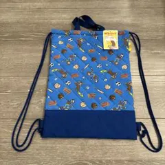 おさるのジョージ　ナップザック 約W31×H39cm