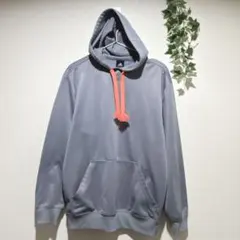 【adidas】 アディダス プルオーバーパーカー S/P グレー　薄め裏起毛