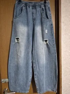 バギーパンツ ワイドパンツ