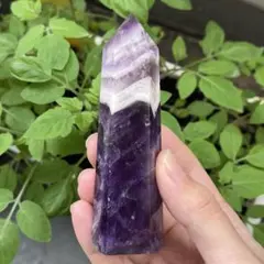 アメジスト 紫水晶 ポイント 六角柱 タワー 置石 ヒーリング パワーストーン
