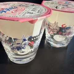 ウマ娘　シンデレラグレイ　グラス&白桃ゼリー　ローソン限定　新品☆