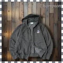 Champion チャンピオン カレッジロゴ ジップアップパーカーフルジップL