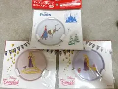ディズニープリンセス コースター 3個セット　キリン　缶コースター　ラプンツェル
