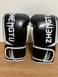 ZHENGTU ボクシンググローブ 黒/白