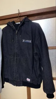 XLARGE ワークウェア パーカー Lサイズ ダークグレー
