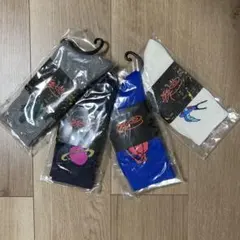 未使用品 おもしろソックス 4点セット フリーサイズ