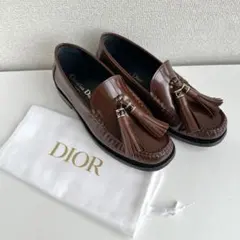 DIOR ディオール　Dアカデミー　ローファー　ロゴ入り　スリッポン　モカシンのサムネイル