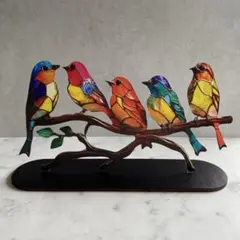 61 鳥 スタンドハチドリ オーナメント お洒落 飾り インテリア 玄関