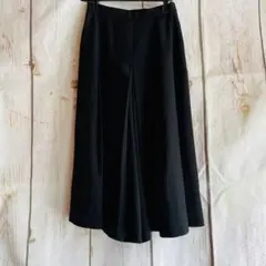 KORET 黒のキュロットスカート　レナウンルック