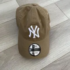 New Era NYロゴキャップ ブラウン
