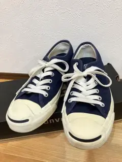 未使用 コンバース ジャックパーセル ネイビースエード US8 26.5㎝ 40％OFF／SALE】コンバース ジャックパーセル CONVERSE JACK