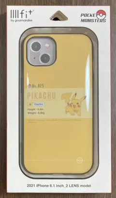 グルマンディーズ ピカチュウiPhone13 対応 POKE-724A