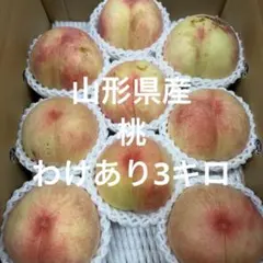 山形県産12 桃わけありのサムネイル