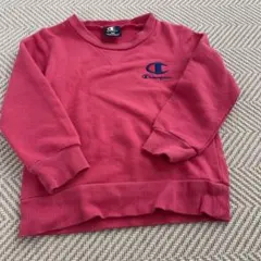 Champion ピンク トレーナー 100