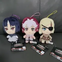 クレバテス　ぬいぐるみ 全3種コンプリートセット